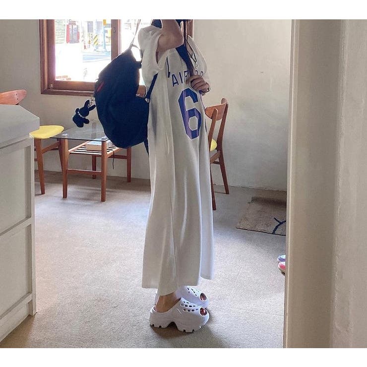 プリントVネック半袖ワンピース | Ulysses | 詳細画像3 