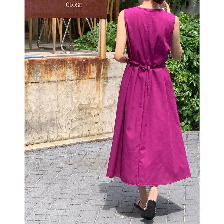 リボン袖なしワンピース | Ulysses | 詳細画像2 