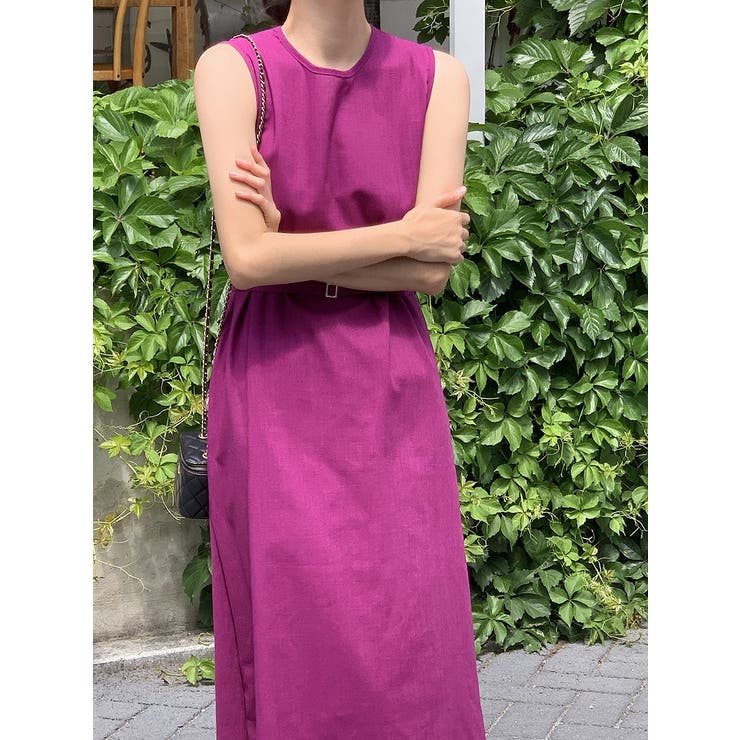 リボン袖なしワンピース | Ulysses | 詳細画像4 