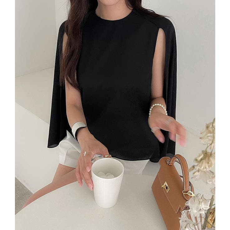 マント着袖なしトップス | Ulysses | 詳細画像8 