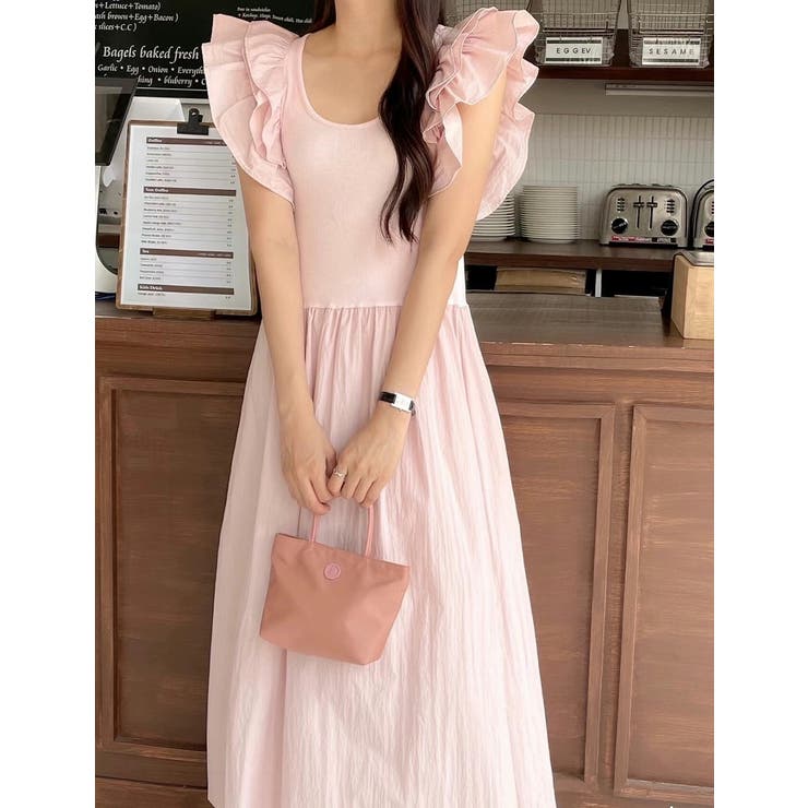 切り替え袖なしワンピース | Ulysses | 詳細画像4 