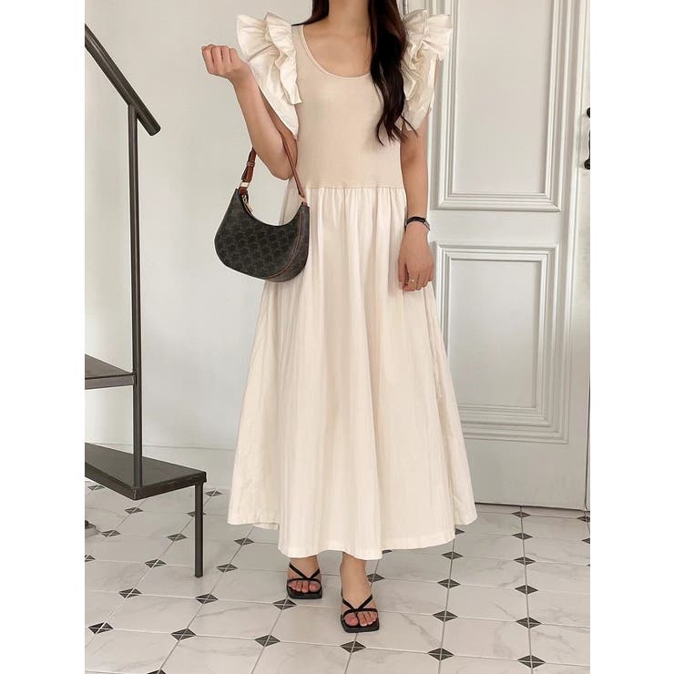 切り替え袖なしワンピース | Ulysses | 詳細画像7 