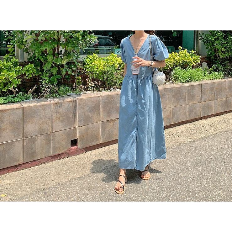 デニム半袖ワンピース | Ulysses | 詳細画像2 