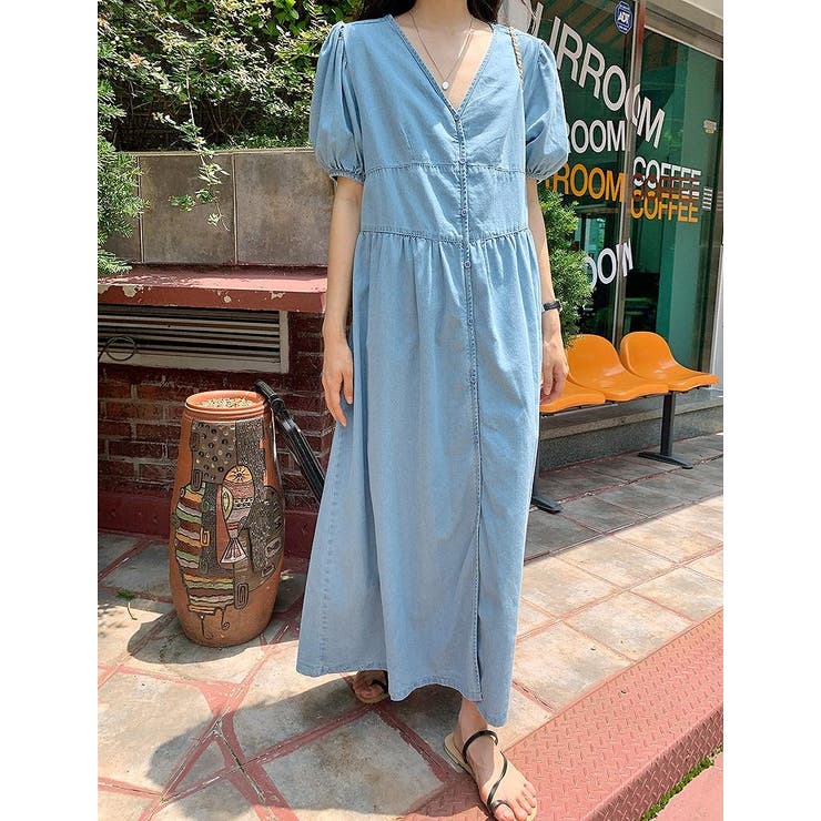 デニム半袖ワンピース | Ulysses | 詳細画像3 