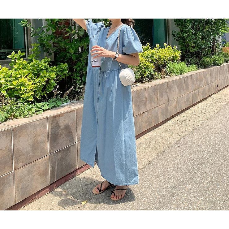 デニム半袖ワンピース | Ulysses | 詳細画像5 