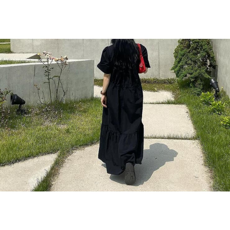 ドローストリング半袖ワンピース | Ulysses | 詳細画像7 