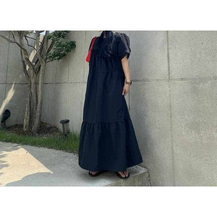 ドローストリング半袖ワンピース | Ulysses | 詳細画像8 