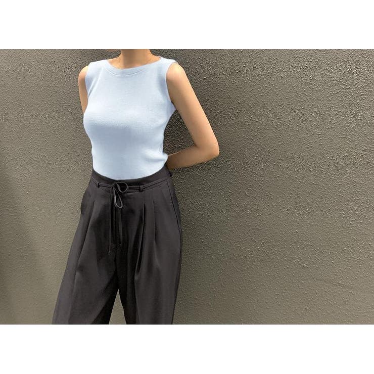 袖なしニットトップス | Ulysses | 詳細画像2 