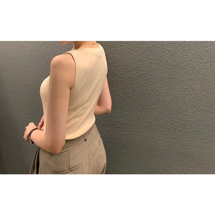 袖なしニットトップス | Ulysses | 詳細画像4 