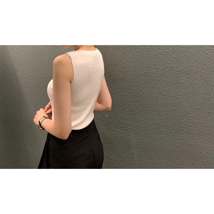 袖なしニットトップス | Ulysses | 詳細画像7 