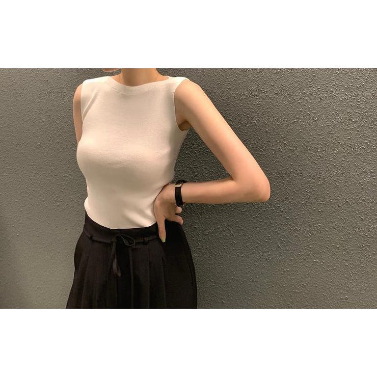 袖なしニットトップス | Ulysses | 詳細画像8 