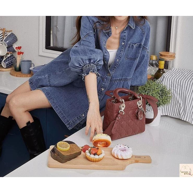 デニム長袖ワンピース | Ulysses | 詳細画像6 