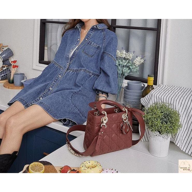 デニム長袖ワンピース | Ulysses | 詳細画像7 