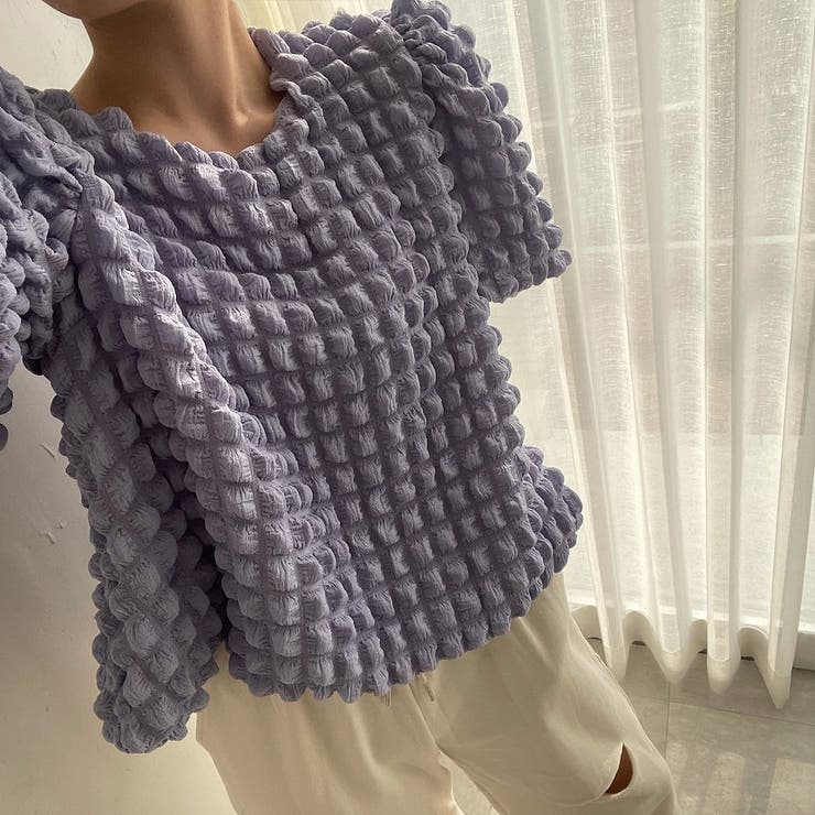 パフスリーブ半袖トップス | Ulysses | 詳細画像1 