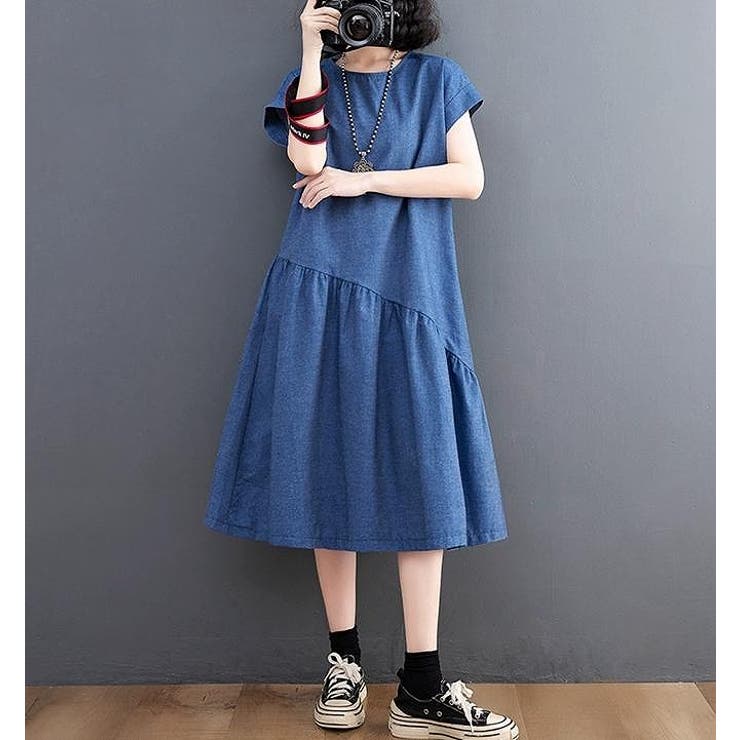 半袖デニムワンピース | Ulysses | 詳細画像1 