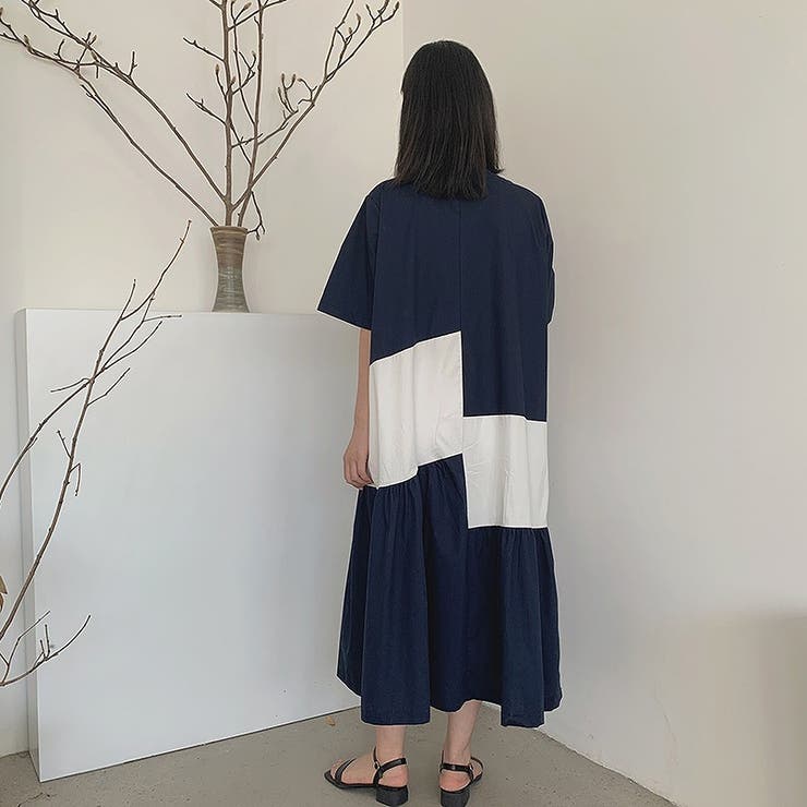 切り替え半袖ワンピース | Ulysses | 詳細画像3 