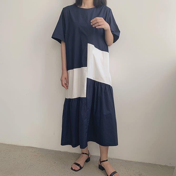 切り替え半袖ワンピース | Ulysses | 詳細画像4 