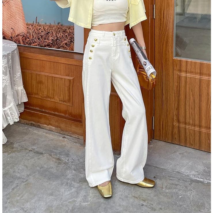 ハイウエストデニムパンツ | Ulysses | 詳細画像2 