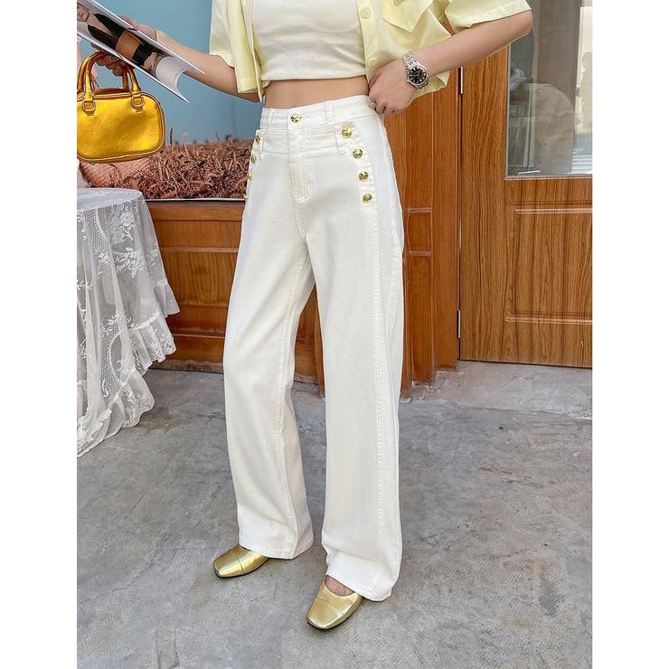 ハイウエストデニムパンツ | Ulysses | 詳細画像7 