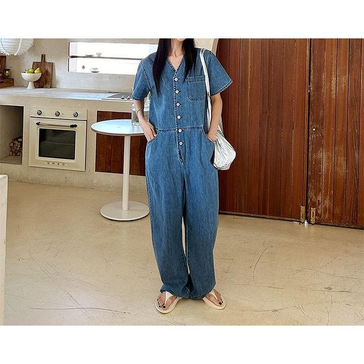 半袖デニムサロペット | Ulysses | 詳細画像5 