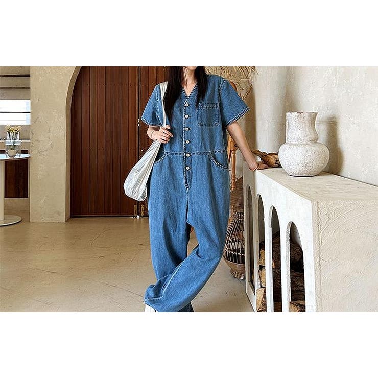 半袖デニムサロペット | Ulysses | 詳細画像6 