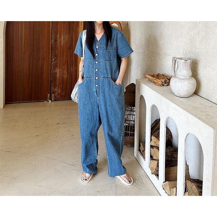 半袖デニムサロペット | Ulysses | 詳細画像9 