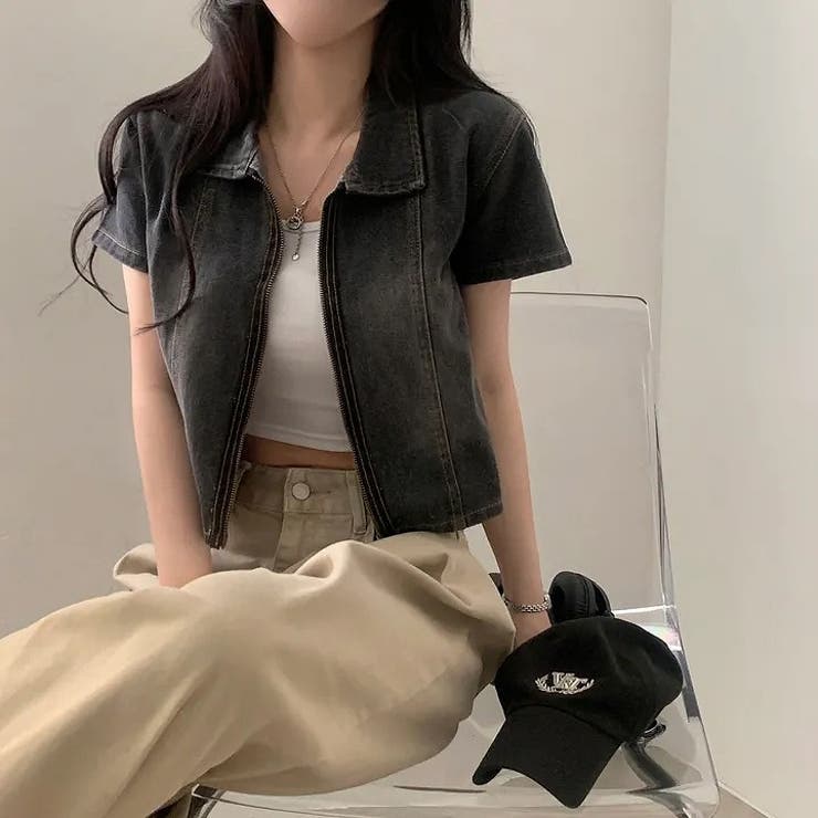 半袖ショートデニムシャツ | Ulysses | 詳細画像5 