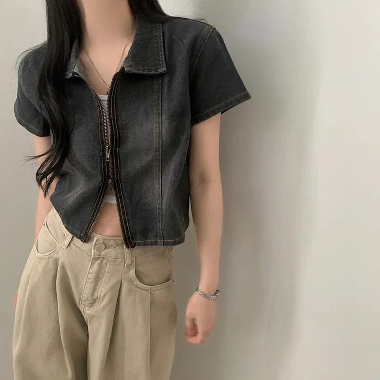 半袖ショートデニムシャツ | Ulysses | 詳細画像8 