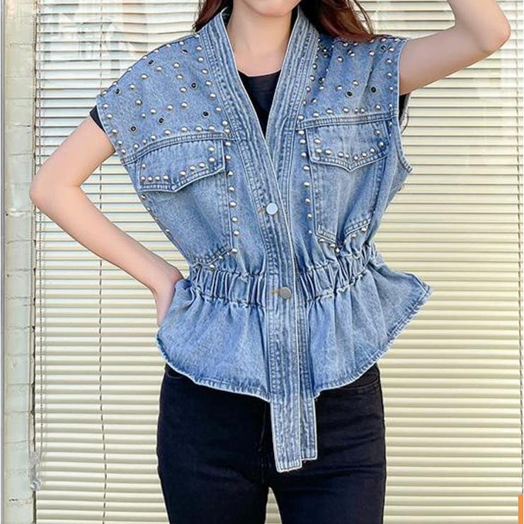 パールデニムファーベスト | Ulysses | 詳細画像1 