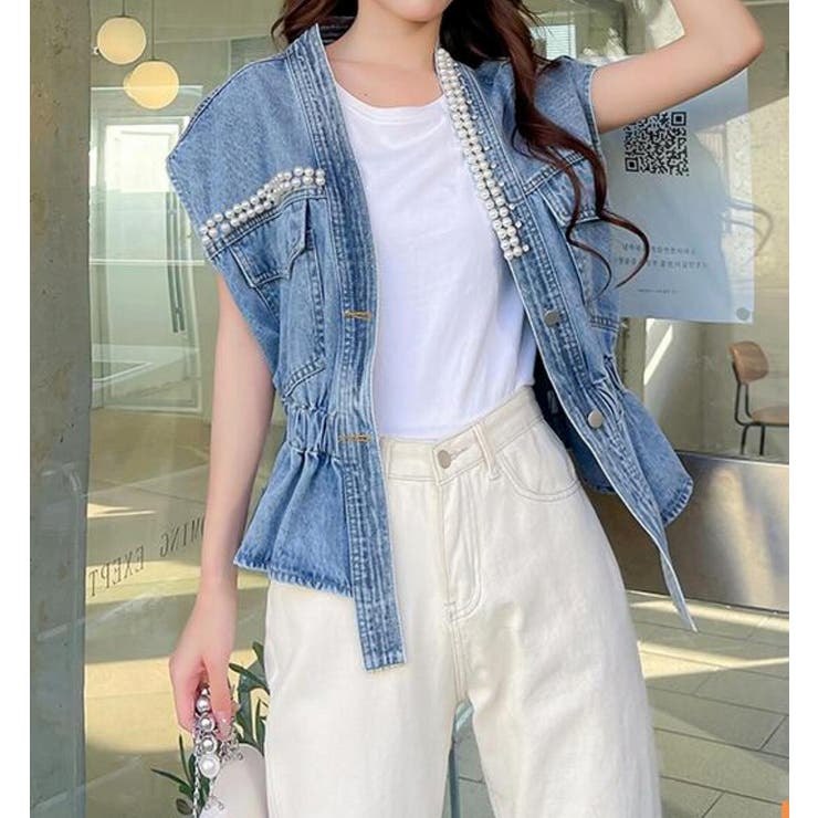 パールデニムファーベスト | Ulysses | 詳細画像4 