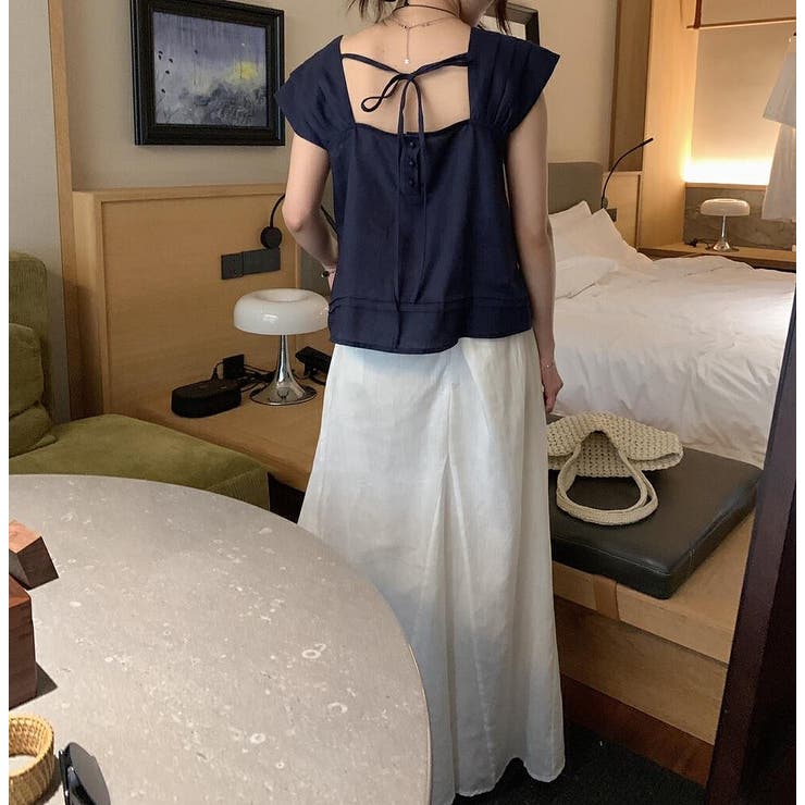 ネイビー | 袖なしトップス | Ulysses