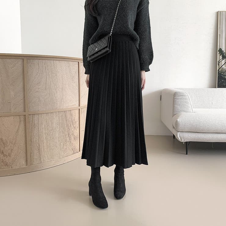 ブラック | ニットスカート | Ulysses