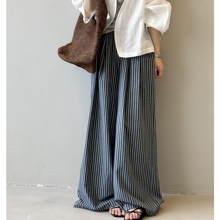 ストライプワイドパンツ | Ulysses | 詳細画像6 