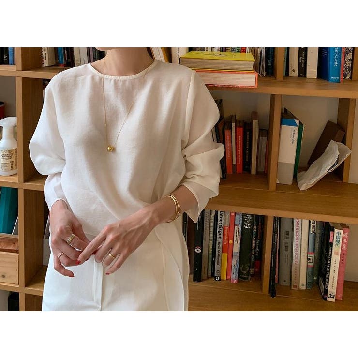 リボン長袖トップス | Ulysses | 詳細画像1 