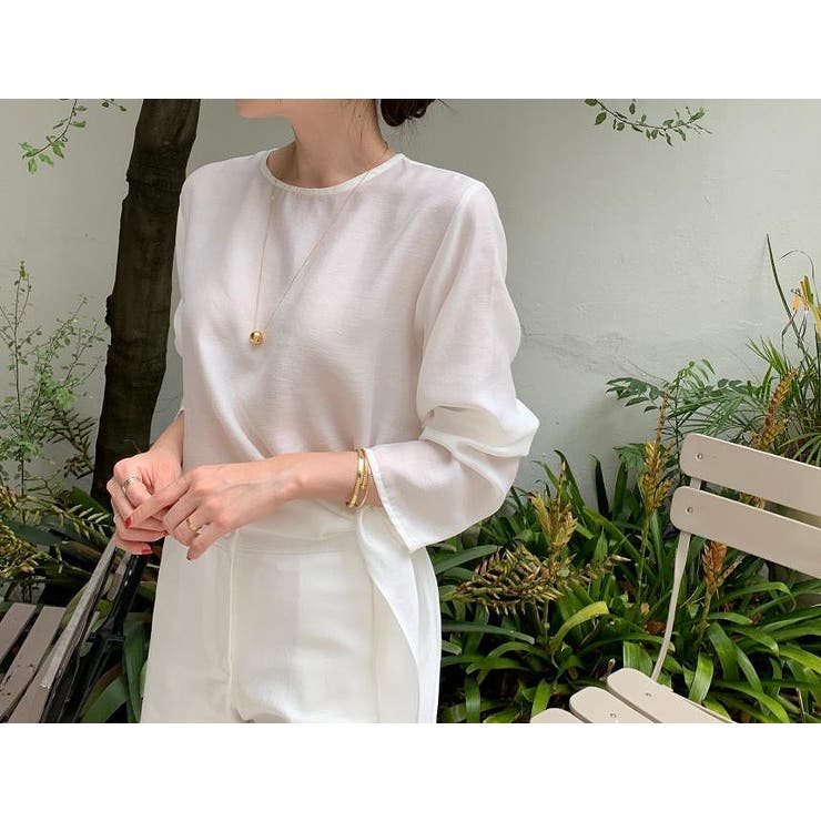 リボン長袖トップス | Ulysses | 詳細画像3 