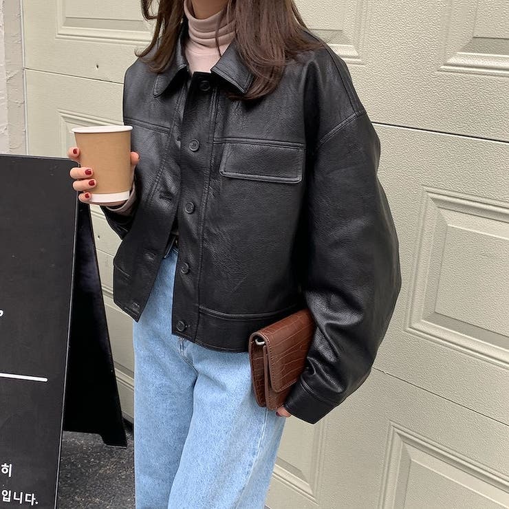 ブラック | 合成皮革ジャケット | Ulysses