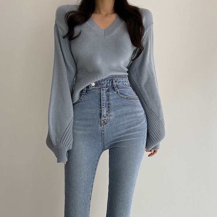 バックリボンランタンスリーブセーター | Ulysses | 詳細画像2 