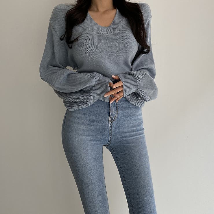 バックリボンランタンスリーブセーター | Ulysses | 詳細画像4 