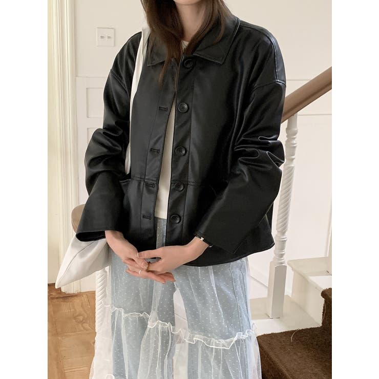 ブラック | 合成皮革ジャケット | Ulysses