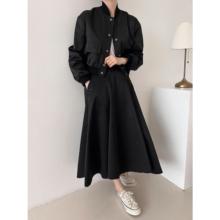 おしげ　レディース　BLK S 別注lace flower drawstring sacoche(FREE BLACK): tanakadaisuke