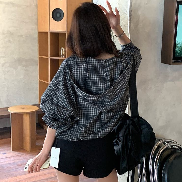 フード付きシャツショートジャケット | Ulysses | 詳細画像6 