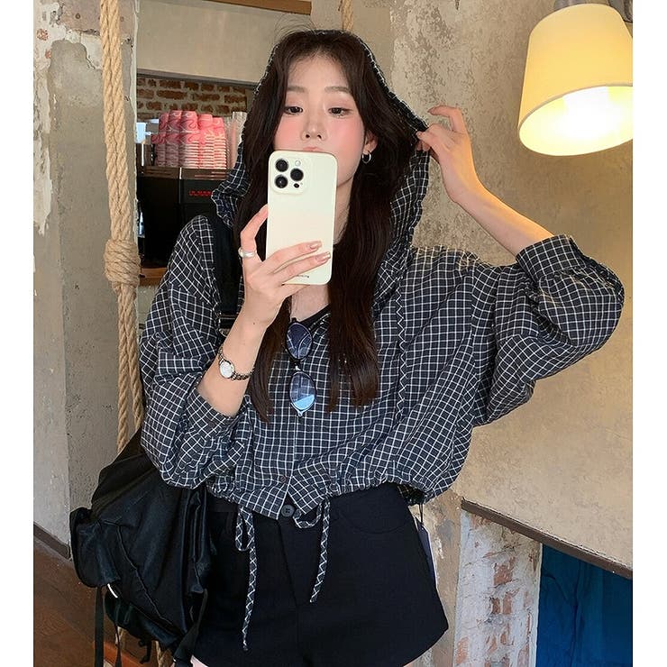 フード付きシャツショートジャケット | Ulysses | 詳細画像7 