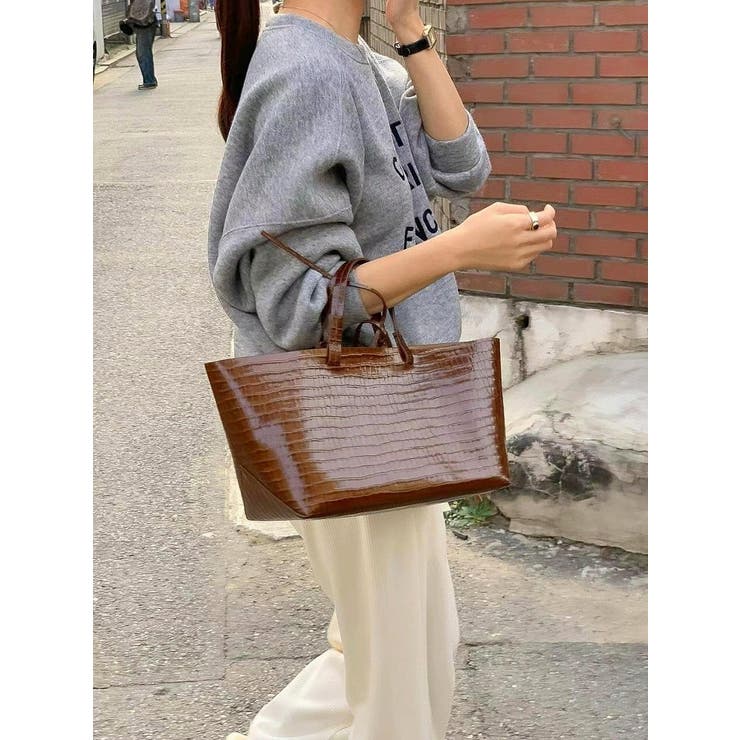 刺繍クルーネック長袖トレーナー | Ulysses | 詳細画像7 