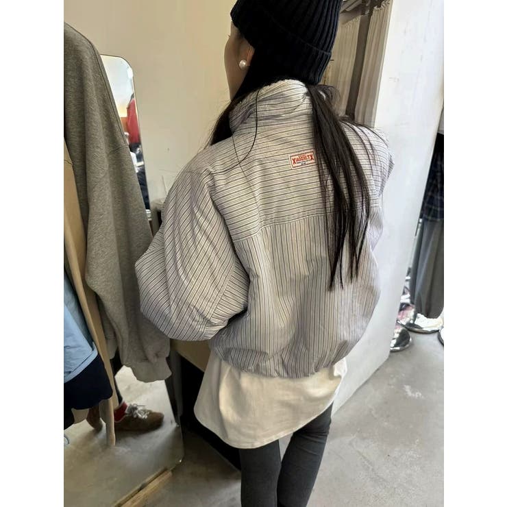 チェック柄羊羔毛ジャケット | Ulysses | 詳細画像1 