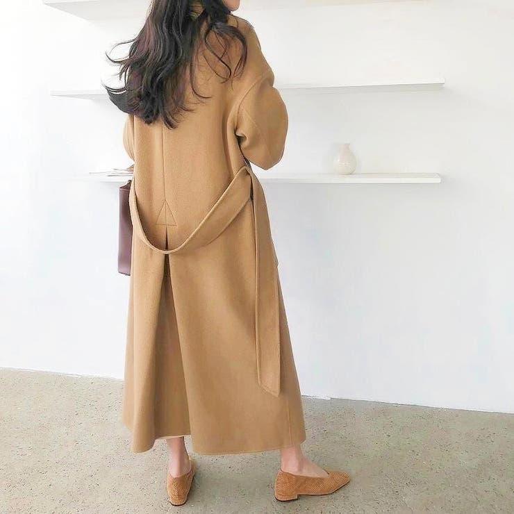 リボンメルトンロングジャケット | Ulysses | 詳細画像3 