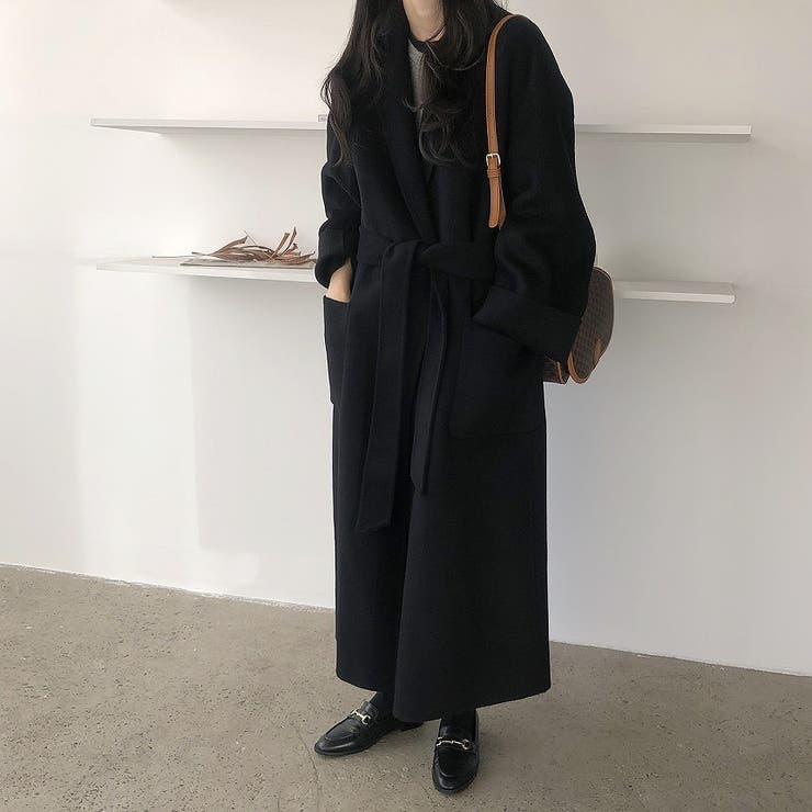 リボンメルトンロングジャケット | Ulysses | 詳細画像7 