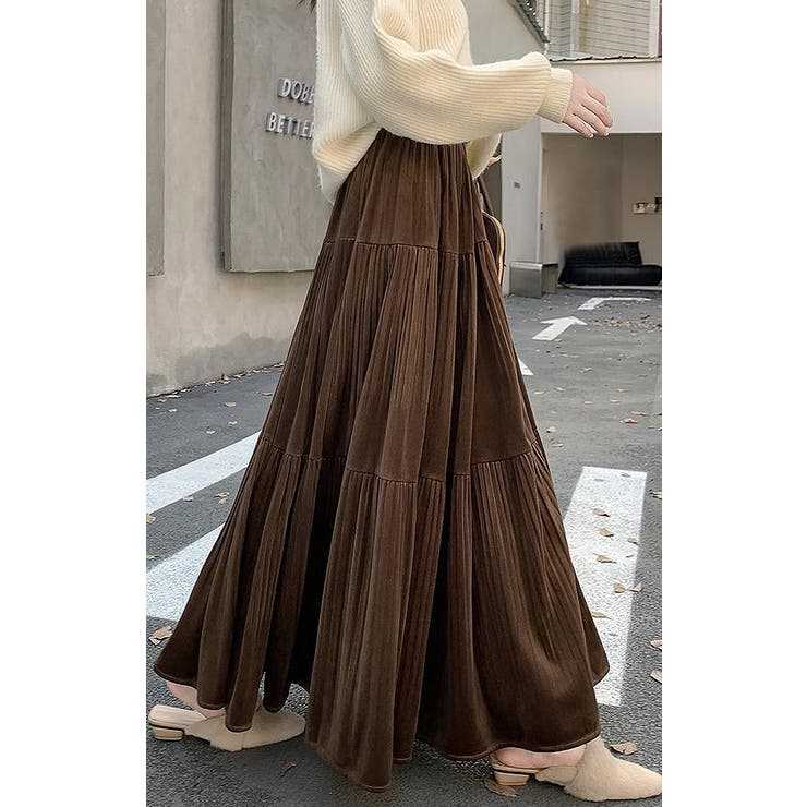 ベルベットプリーツスカート | Ulysses | 詳細画像7 