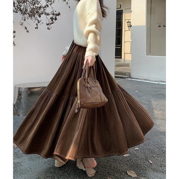 ベルベットプリーツスカート | Ulysses | 詳細画像8 