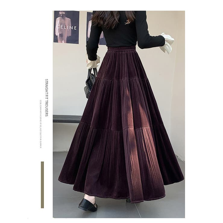 ベルベットプリーツスカート | Ulysses | 詳細画像10 