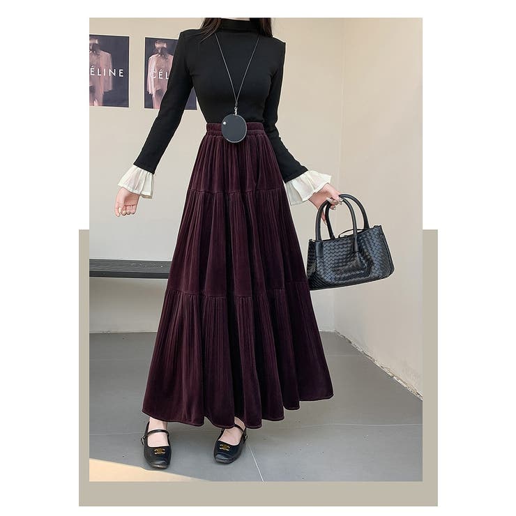 ベルベットプリーツスカート | Ulysses | 詳細画像11 